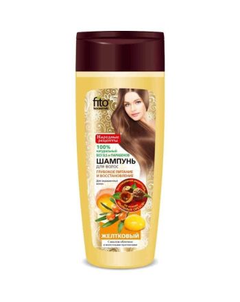 fitokosmetik szampon z żółtkiem i olejkiem rokitnika
