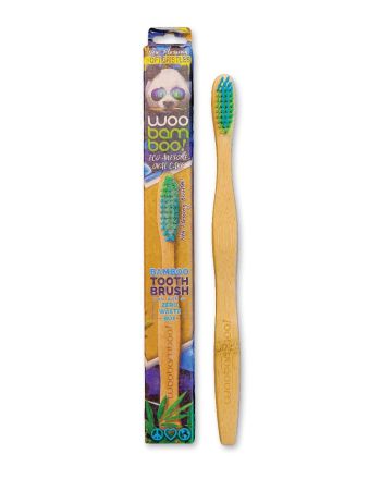 Woo Bamboo - Biodegradowalna szczoteczka do zębów "SOFT" ! 1szt