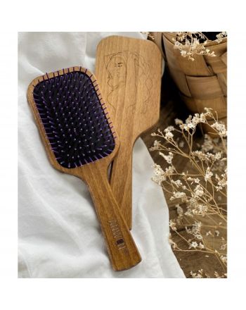 ANWEN -  HAIRBRUSH - Drewniana szczotka do włosów - paddle brush! 1SZT