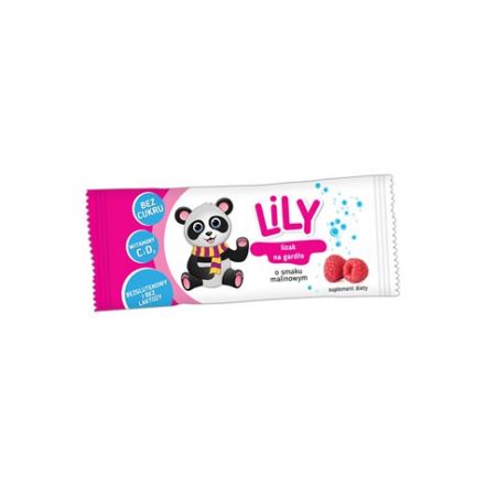 Lily - Lizak z witaminami na kaszel i na ból gardła! 8 g